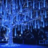 Weepong 12-Inch Meteor Shower Cascading LED Tube Lights Random Fall Effect