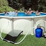 GAME SolarPRO Curve Passive Solar Above-Ground Pool Heater System (Model 72000-BB)