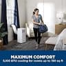 GE 5100 BTU SACC Portable Air Conditioner with Digital Controls and Timer