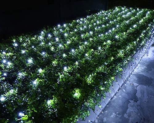 Joomer Plug-in 360 LED Green Wire Mesh Net Lights, 12ft x 5ft Coverage