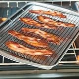 Nordic Ware 17x12-Inch Natural Aluminum Oven Crisp Baking Tray and Rack Set