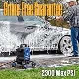 Westinghouse ePX3100 2300 PSI Portable Electric Pressure Washer with Anti-Tipping