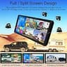 VOONOA 4K 10.36" Quad Split Touch Screen RV Camera System with Built-in Bluetooth