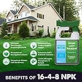 Simple Lawn Solutions Advanced 16-4-8 Liquid Fertilizer Spray with Fish and Seaweed
