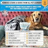ACTIVE Enzyme-Based Pet Laundry Detergent Odor Remover for HE Washers, 64 Loads