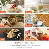 TANICA YOGURTiA Fermented Food Machine with 77-158°F Precision Control