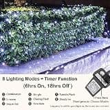 Joomer Plug-in 360 LED Green Wire Mesh Net Lights, 12ft x 5ft Coverage