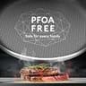 COOKER KING 3-Piece Tri-Ply Stainless Steel Etched Nonstick Frying Pan Set