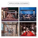 MWE Sky Overhead 360-Degree Photo Booth Video Machine with Ring Light and Stand