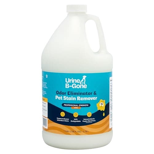 Urine B-Gone Professional Enzyme Odor Eliminator & Pet Stain Remover, Citrus, 1 Gal