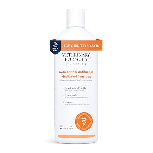 Veterinary Formula Clinical Care Antiseptic and Antifungal Medicated Shampoo, 16 oz