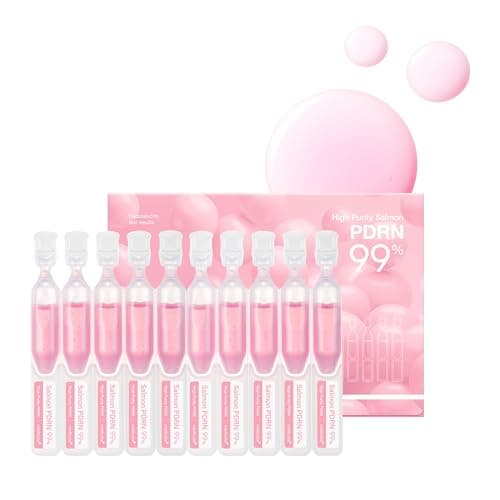 Medicube Salmon DNA PDRN Pink One Day Serum Intensive Brightening Ampoule, 10 Vials