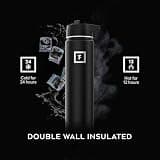 IRON °FLASK Wide Mouth Insulated Stainless Steel Sports Water Bottle, 40 oz