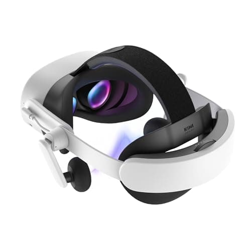KIWI design K4 Duo Audio Head Strap with Battery Pack for Meta Quest 3