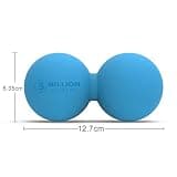 5BILLION FITNESS Natural Rubber Peanut Massage Ball for Deep Tissue