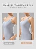 Luckmeey Invisible U-Back Wireless Bra with Crossable Straps and Jelly Support