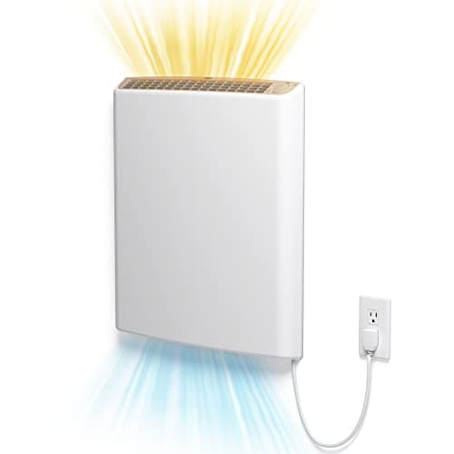 Envi Plug-in Electric Panel Wall Heater for Supplemental Room Heating