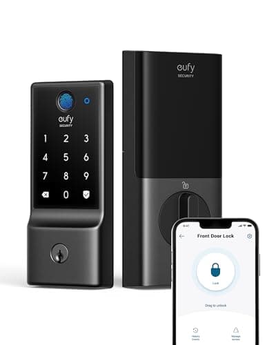 eufy Security Smart Lock C220 with Fingerprint Keyless Entry and Built-in Wi-Fi