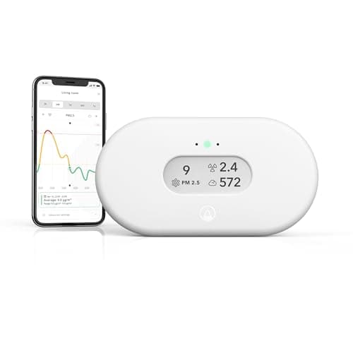 Airthings View Plus Smart Radon and Comprehensive Air Quality Monitor