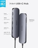 Anker 7-in-1 USB-C Hub 4K 60Hz HDMI with 85W Pass-Through Charging