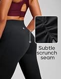 Heathyoga Scrunch Butt Lifting Leggings with Pockets and Tummy Control