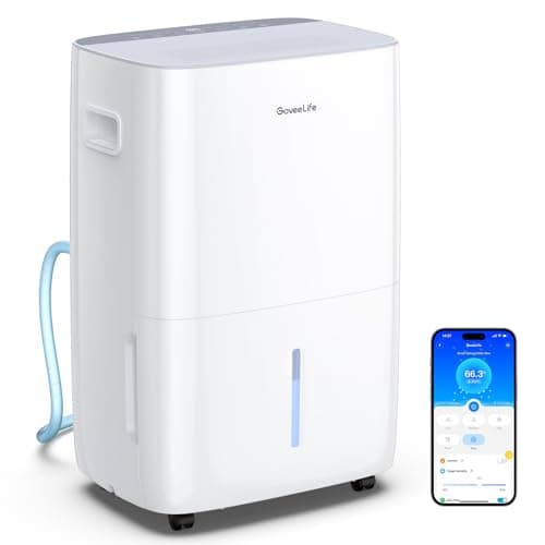 GoveeLife Smart Compressor Dehumidifier with Auto Control and Wi-Fi (137 Pint)