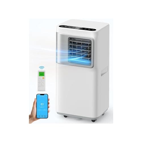 Yleoob 16000 BTU 5-in-1 Smart Portable Air Conditioner with Drainage-Free Tech
