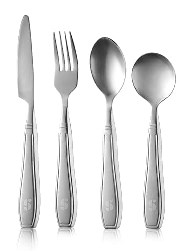 Special Supplies Premium Stainless Steel Weighted Silverware for Tremors