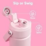 ENCOOL 26 oz Insulated Stainless Steel Water Bottle with Foldable Handle