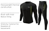 Romision Men's Heavyweight Fleece-Lined Sub-Zero Thermal Underwear Set