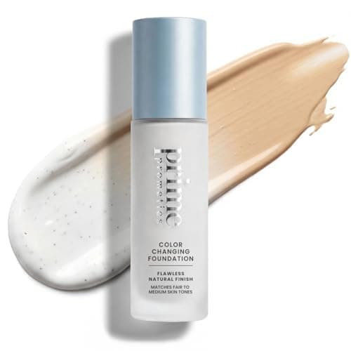 Prime Prometics Color Changing Liquid Foundation Serum Tint for Mature Women