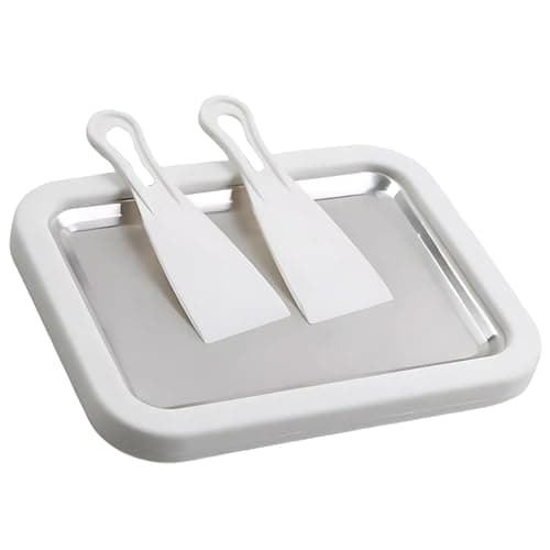 Pureadee At-Home Instant Freeze Rolled Ice Cream Plate Kit
