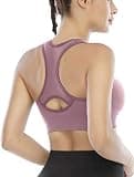 Heathyoga High Impact Padded Racerback Sports Bra Multi-Pack for Large Busts
