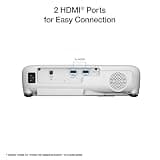 Epson EX3290 3-Chip 3LCD WXGA Projector, 4000 Lumens Color Brightness