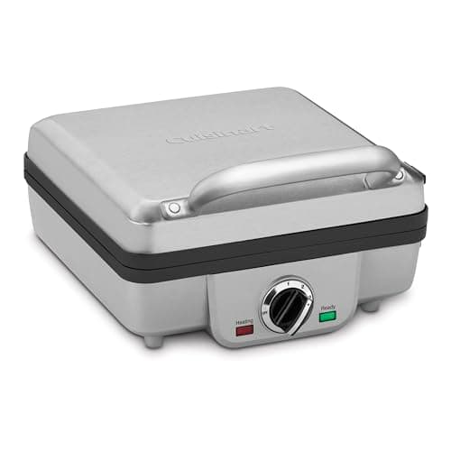 Cuisinart WAF-300NAS 4-Slice Belgian Waffle and Pancake Maker with Ceramic Plates