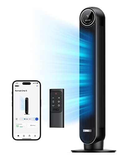 Dreo Smart Ceiling Fan with Dimmable LED Light, DC Motor, and Voice Control