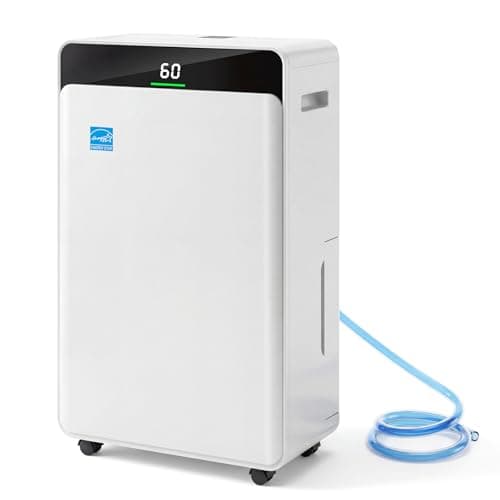 Ludatido 5000 Sq.Ft 80-Pint Energy Star Dehumidifier With 1.72-Gallon Tank
