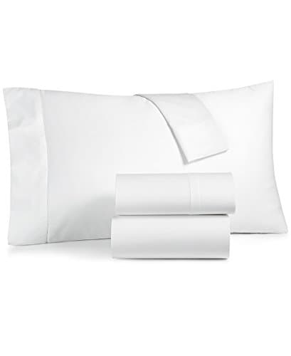 Charter Club Damask Solid 550 Thread Count 100% Cotton 4-Piece King Sheet Set