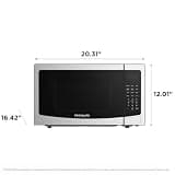 Frigidaire EMW1220AMZ Digital Air Fryer Convection Microwave Combo, 1.2 Cu.Ft
