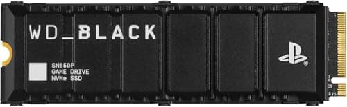 WD_BLACK 2TB SN850P NVMe M.2 PCIe Gen4 SSD Officially Licensed for PlayStation 5