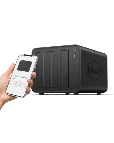 TERRAMASTER F4-425 4-Bay Network Attached Storage with Intel Quad-Core CPU