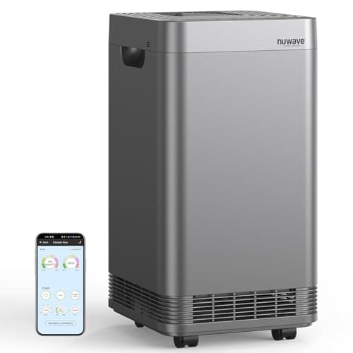 Nuwave Forever Plus Smart Air Purifier with Washable Filter, 3210 Sq Ft