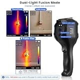 Handheld Thermal Camera for Home Inspection with 240x240 Dual-Light Fusion