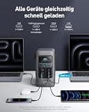 Anker SOLIX C200 DC Power Bank Station, 192Wh Portable LiFePO4 Battery Generator