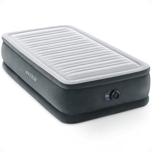 Intex Dura-Beam Deluxe 13-Inch Twin Air Mattress with Included Carry Bag