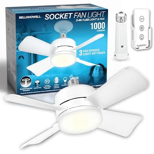 The 7 Best Socket Fan Lights of 2026