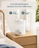 Levoit 2.5-Liter Top-Fill Cool Mist Humidifier with Quiet Auto Shut-Off