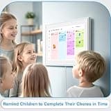 15.6-Inch Digital Wall Calendar and Smart Family Planner with 32GB Internal Storage