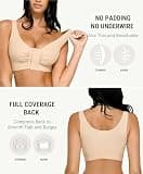 FeelinGirl Front Closure Post-Surgery Bra for Augmentation and Mastectomy