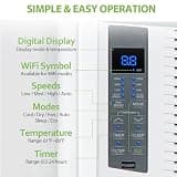ACHAZEL 6,000 BTU Smart Window Air Conditioner with App and WiFi Control